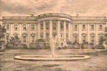 Drawing of the White House