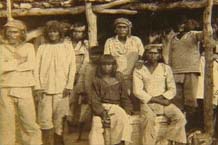 Photograph of early Mexican civilians