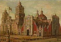 Pintura del edificio gubernamental grande 